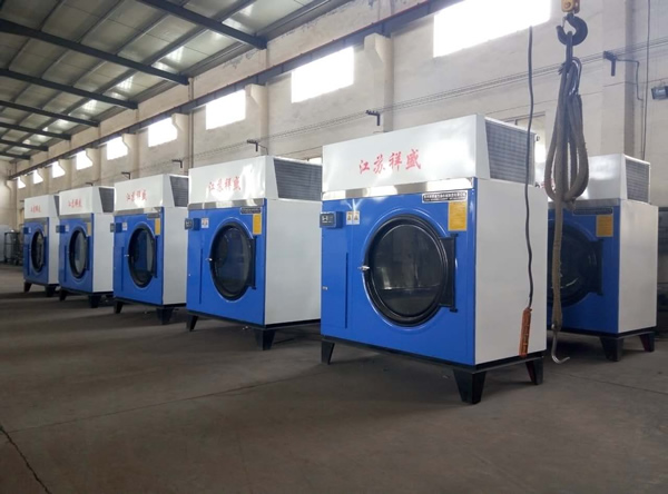 Professional debugging and sharing of industrial washing equipment in large laundry rooms