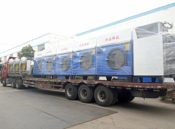 The 100kg fast dryer has been shipped!